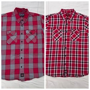 TWO DIXXON - FR, Fire Retardant Button Down Long Sleeve Shirts